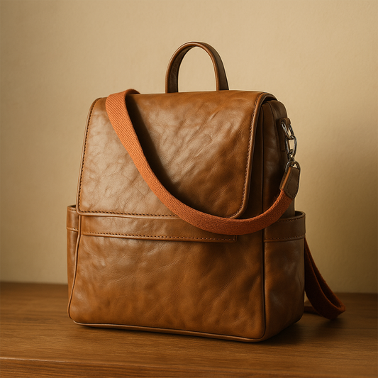 Classic Brown Backpack