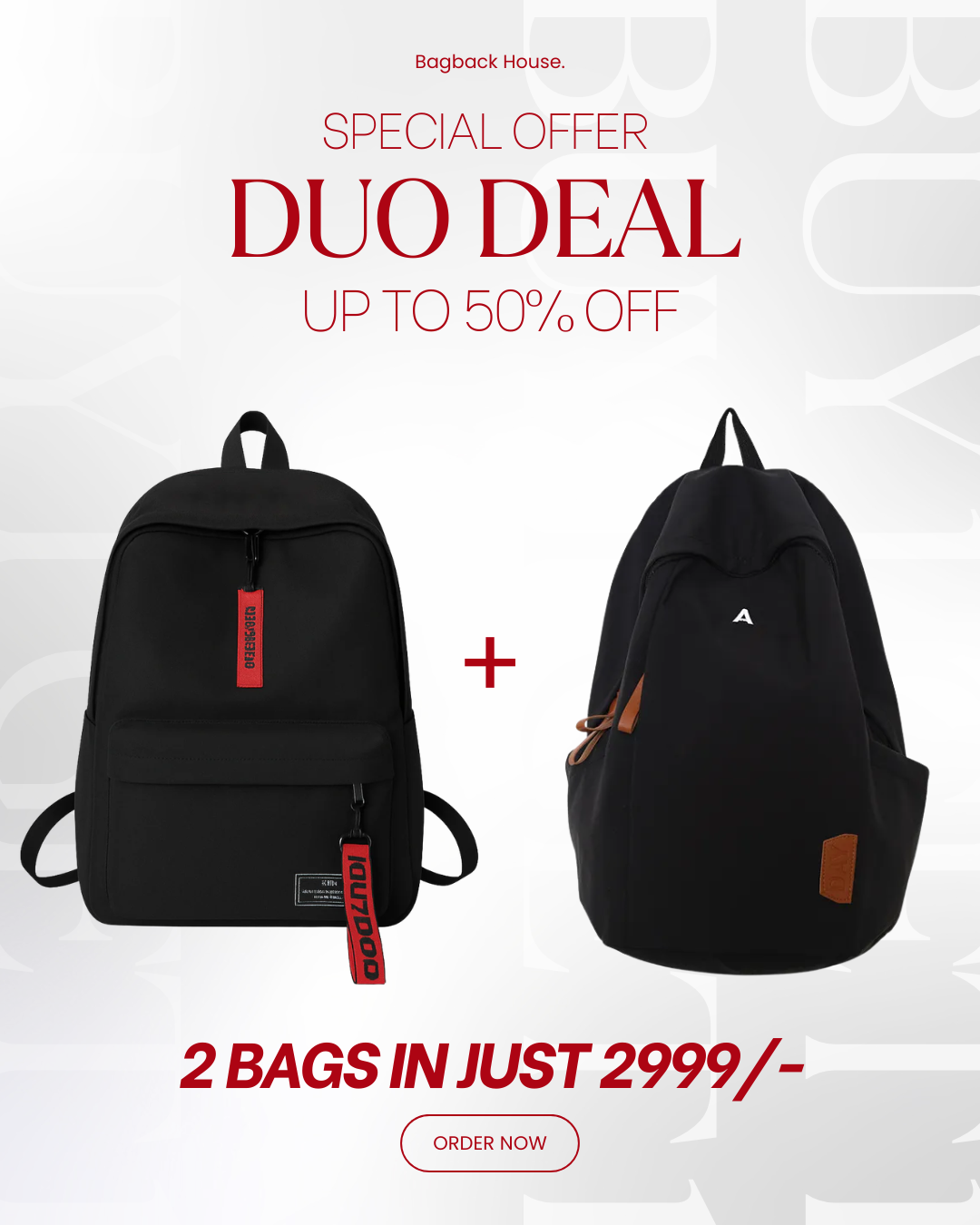 Duo Deal – 2 Bags