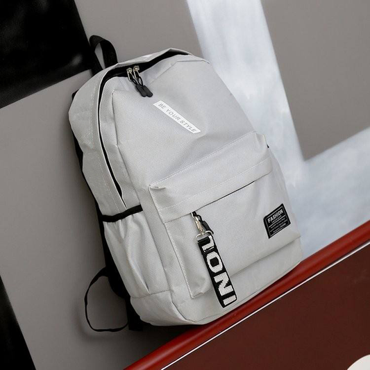 Foreign Trade Backpack White